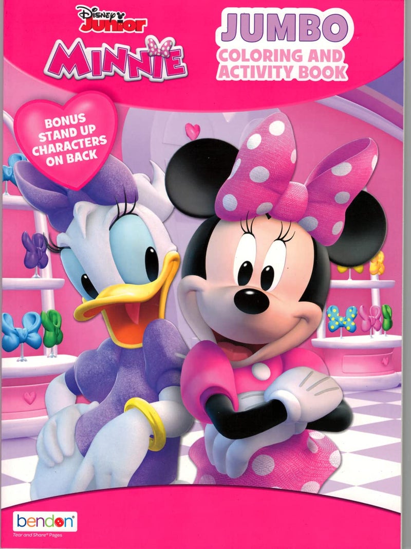 Bendon Disney Minnie Mouse Coloring and Activity Book Bundle with Imagine Ink Coloring Book, Play Pack, Stickers and More - Image 2